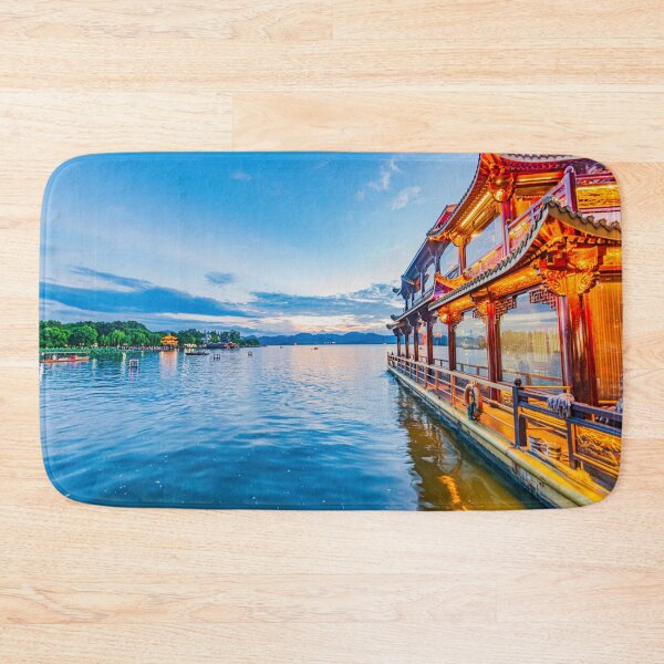 Item preview, Hangzhou Ferry at West Lake China designed and sold by Roselyn Shoko.