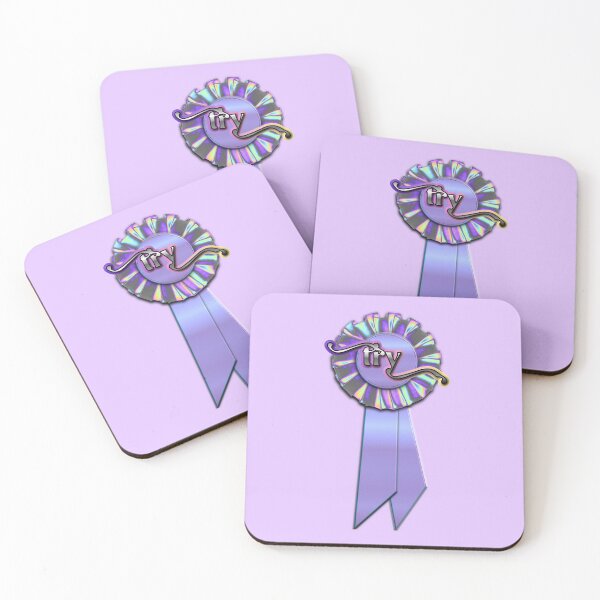 Item preview, Try Purple Ribbon Award designed and sold by dinaaaaaah.