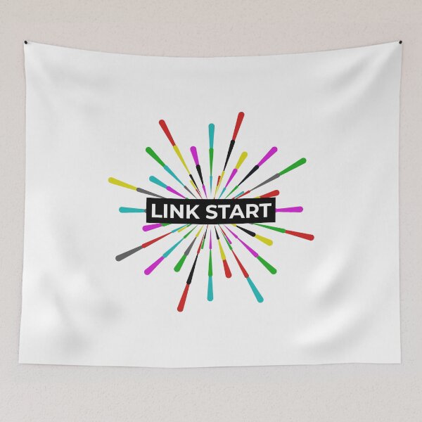 Item preview, Link Start (Black/White BG) designed and sold by FilipeFerreira.
