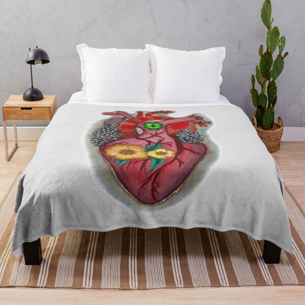 Item preview, red heart flowers clover designed and sold by ENO-ONE.
