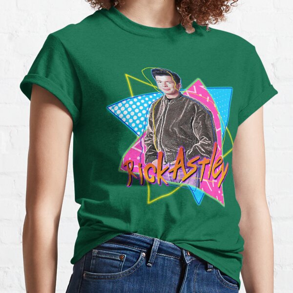 Rick Astley Never Gonna Get Any Cooler FanArt Tribute Classic T-Shirt