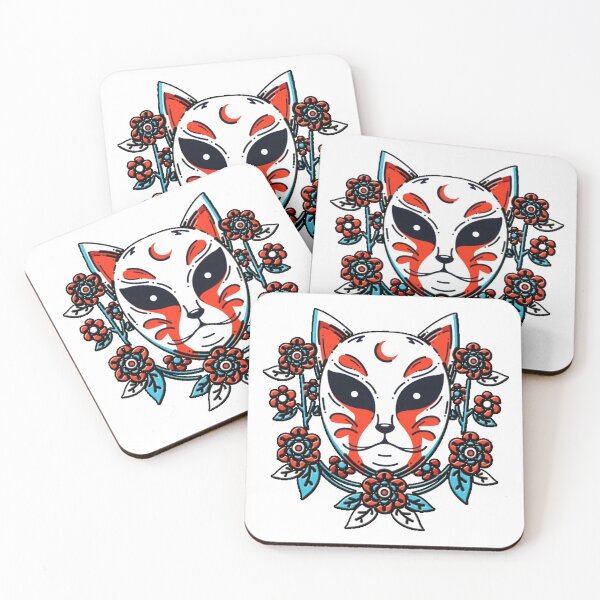 Item preview, Kitsunue Japanese Mask designed and sold by Julio-1225.