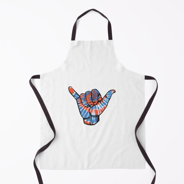 Item preview, orange and blue tie dye shaka designed and sold by paigestjohn.