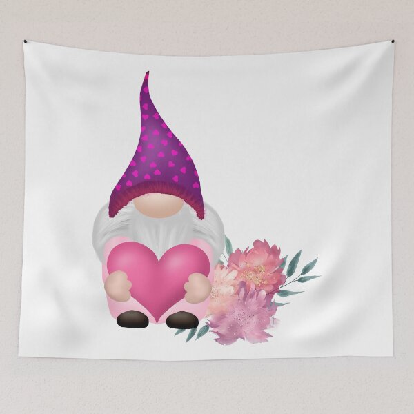 Item preview, Gnome Valentines Day Little Cute Gnome Holding Heart Gifts designed and sold by MiscelChr.