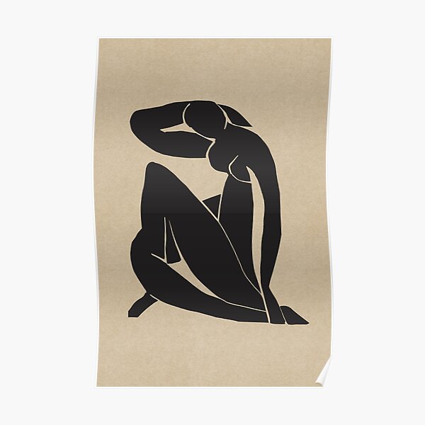 Vintage Mid Century Henri Matisse Modern Wall Art Matisse Nude