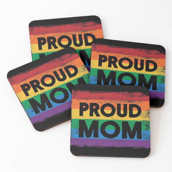 Item preview, PROUD MOM - Ally Gay Pride Flag - Vintage Paint designed and sold by UBUCO.