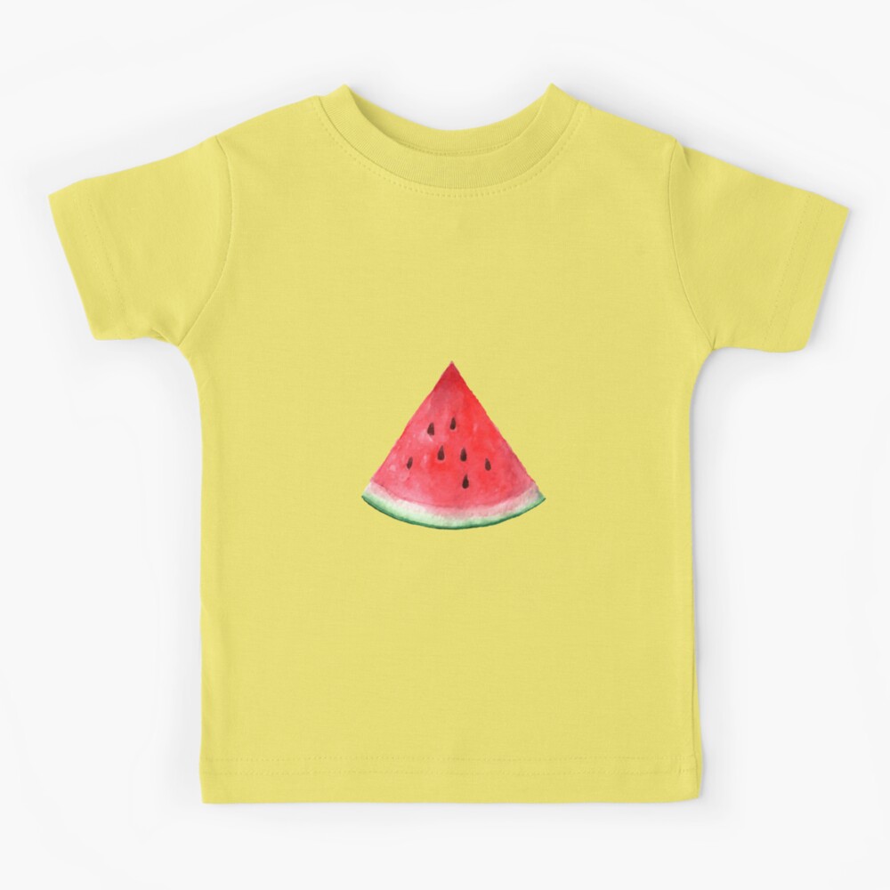 Juicy watermelon. Watercolor Tropical Fruit