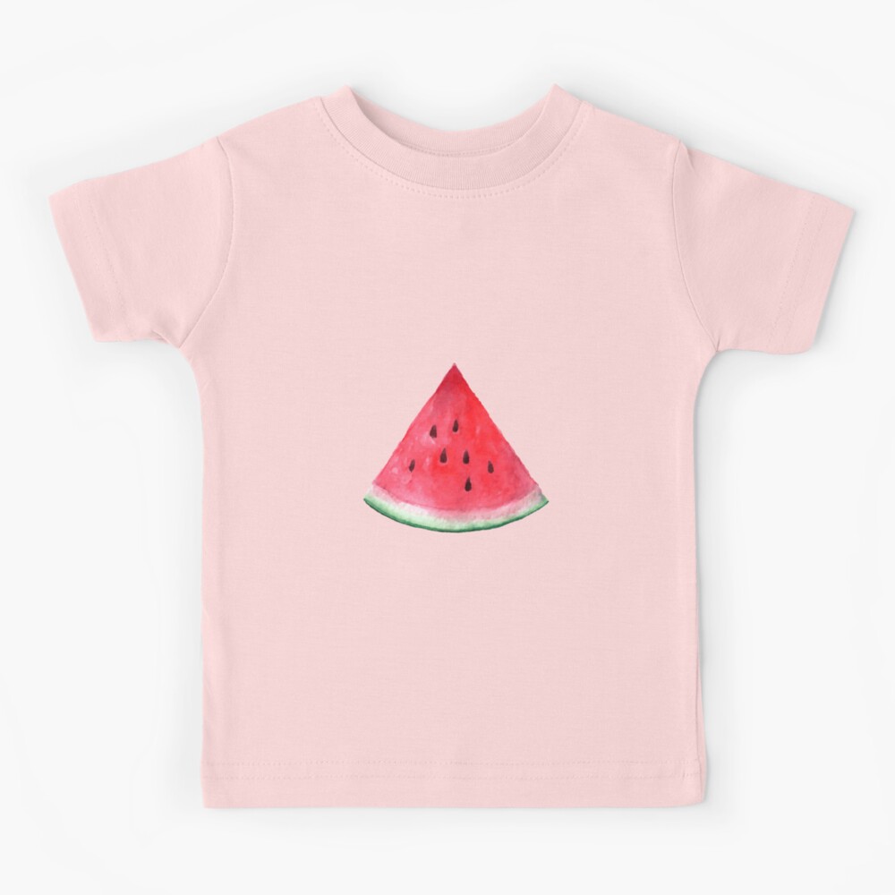 Juicy watermelon. Watercolor Tropical Fruit