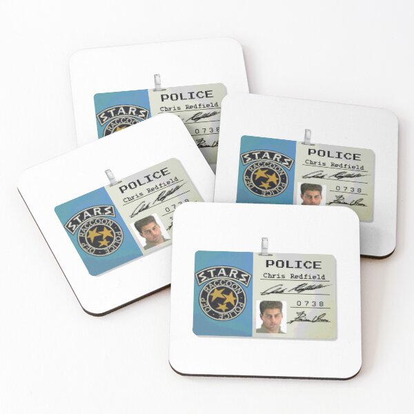 Item preview, Resident Evil, Chris Redfield – Name Badge designed and sold by MyMerchStore.