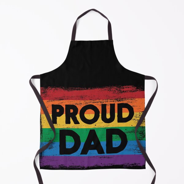 Item preview, PROUD DAD - Ally Gay Pride Flag - Vintage Paint designed and sold by UBUCO.