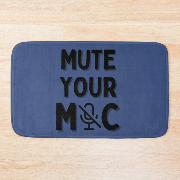 Item preview, mute your mic text design for teachers designed and sold by aurorassadprose.