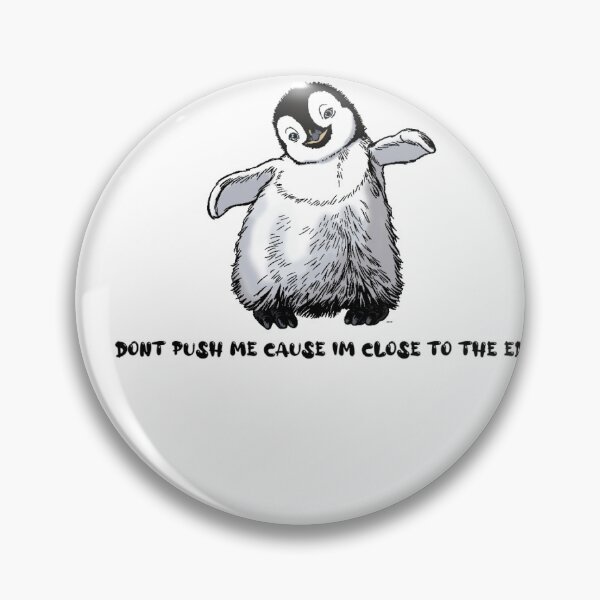 Item preview, Don’t push me cause I’m close to the edge  designed and sold by Meganrr9.