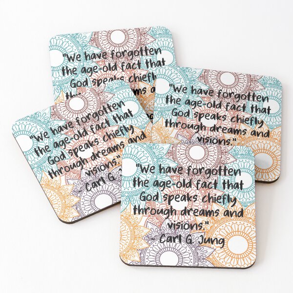 Item preview, Carl Jung Dream Quote Mandala designed and sold by MellowSphere.