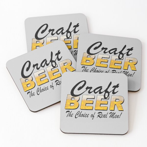 Item preview, Craft Beer the choice of Real Men designed and sold by crushshirts.