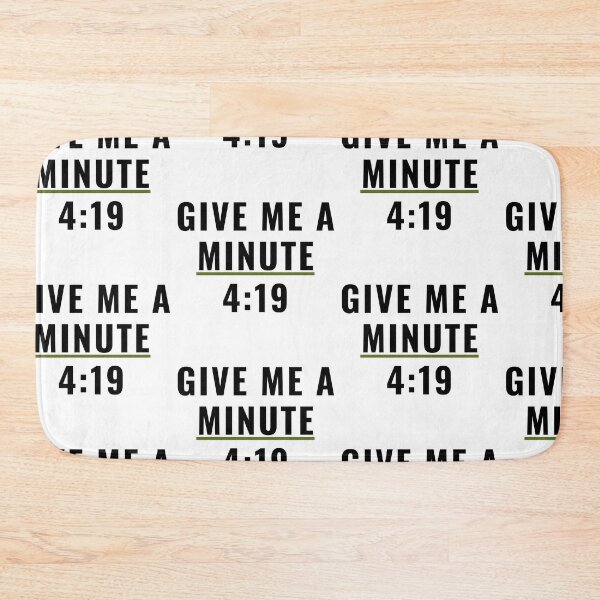 Item preview, Give Me A Minute designed and sold by WorldPrintTees.