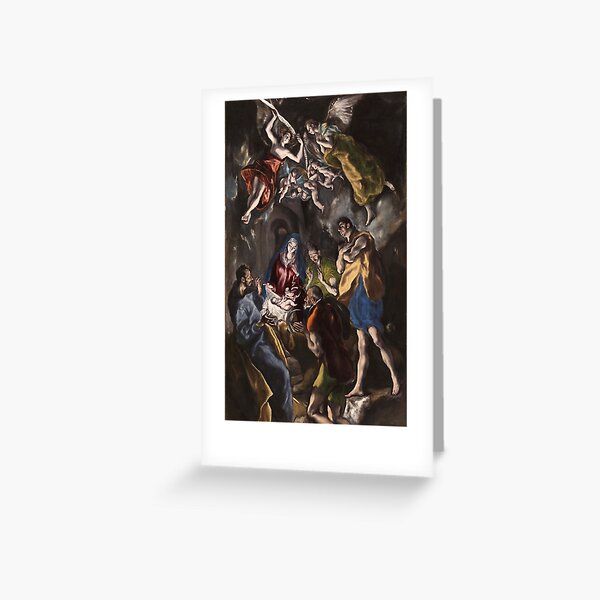 Item preview, Baby Jesus: El Greco, Adoration of the Shepherds  designed and sold by The Great  Art.