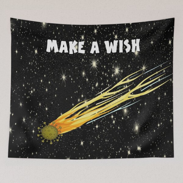 Item preview, Coronavirus on Meteor make a wish designed and sold by oxoxoxo.