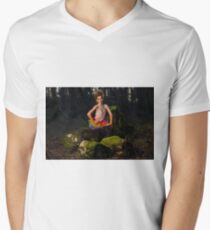 Ballerina Men's V-Neck T-Shirt