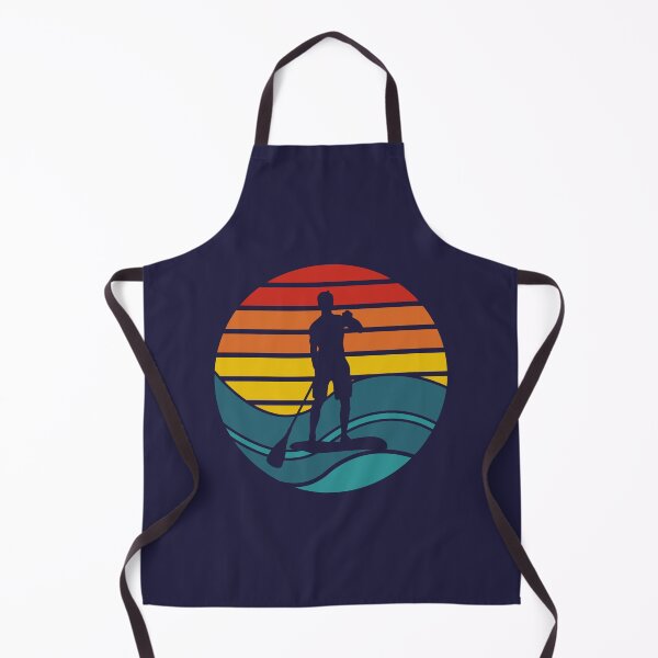 Item preview, Stand Up Paddle Board - SUP - Retro Waves designed and sold by HeatherPore.