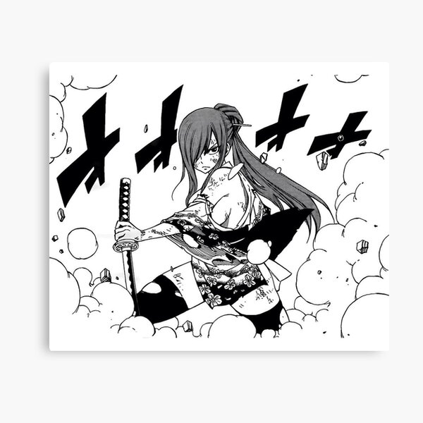 4248 Fairy tail Erza Scarlet Anime manga wall Poster Scroll