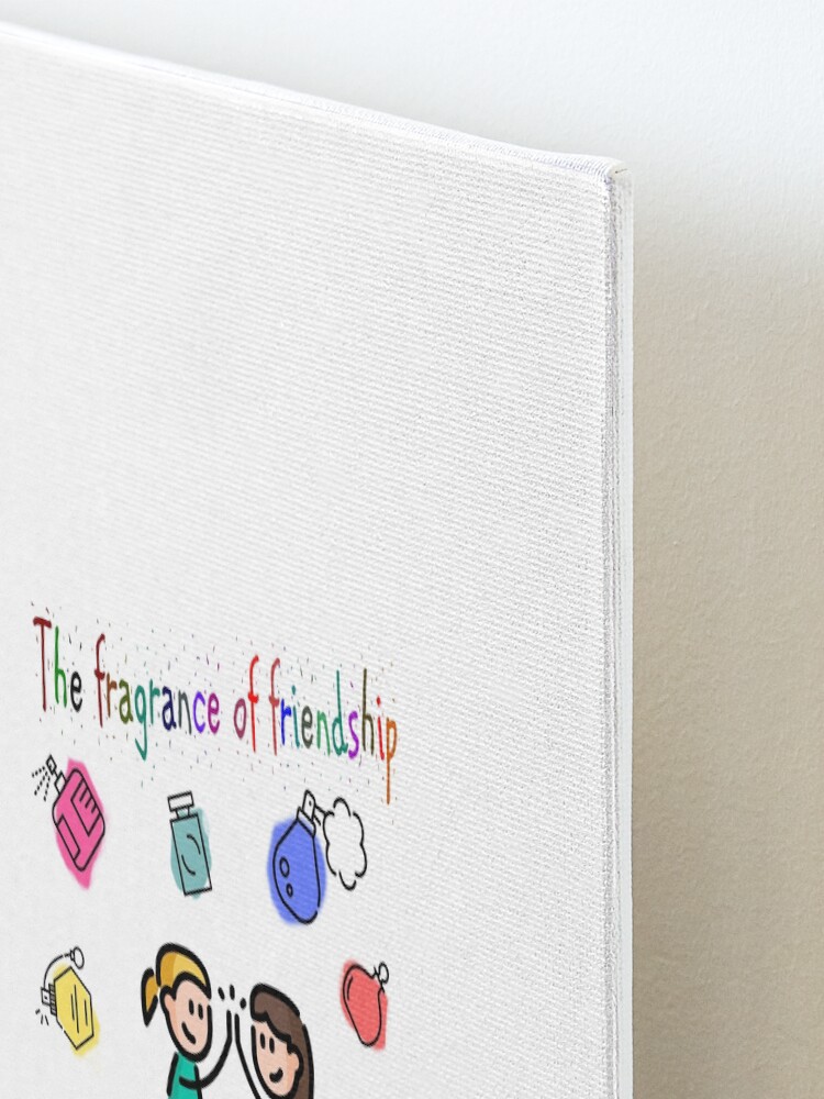Alternate view of The fragrance of friendship Mounted Print