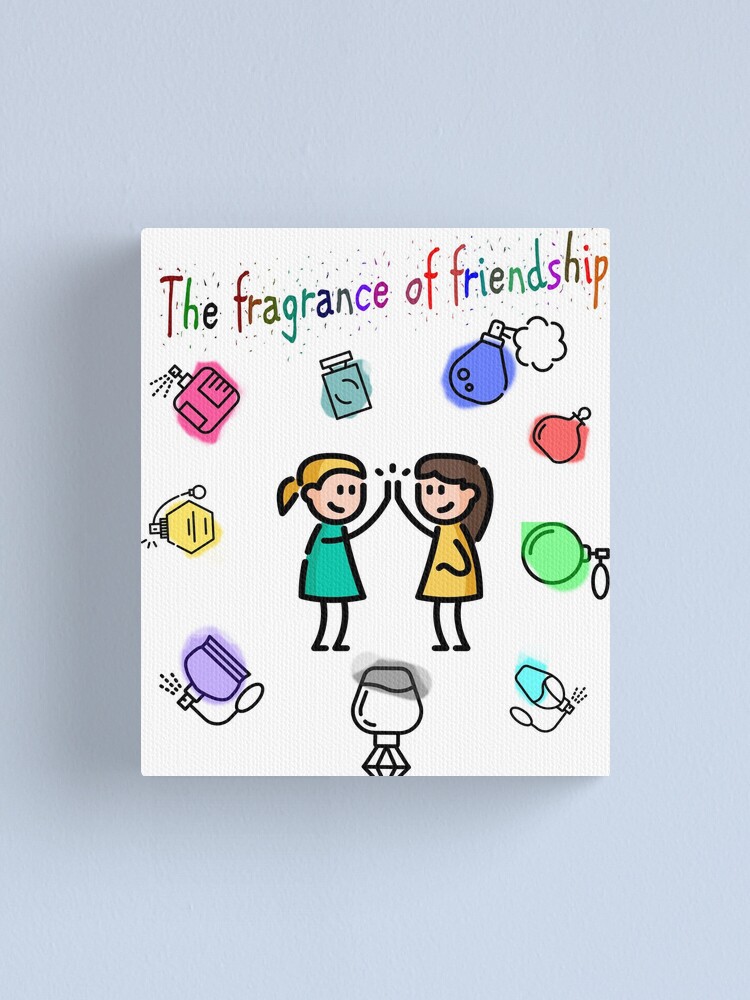 Alternate view of The fragrance of friendship  Canvas Print
