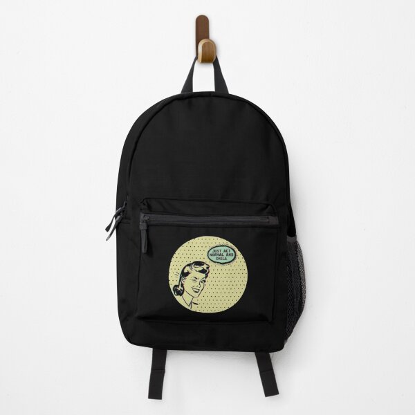 Item preview, just act normal and smile designed and sold by dominic0925.