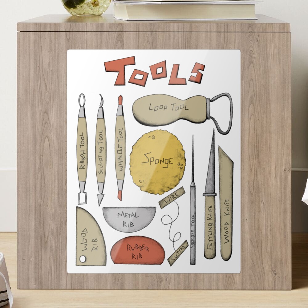 Ceramic Tools Art Print for Sale by alexolson96