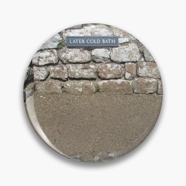 Merch #109 -- LATER COLD BATH (Hadrian's Wall) Pin