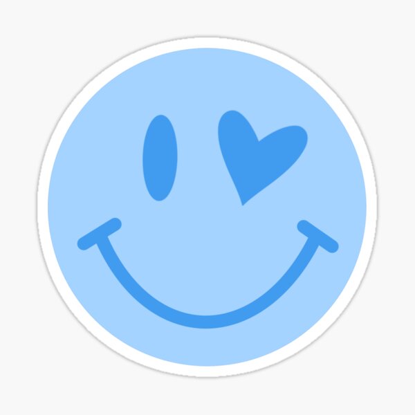 Blue Smiley Face Gifts Merchandise Redbubble