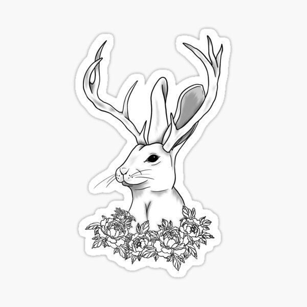 jackalope in Tattoos  Search in 13M Tattoos Now  Tattoodo