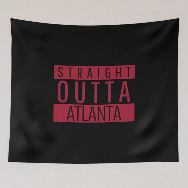 Item preview, Straight Outta Atlanta Football designed and sold by ricknosis.