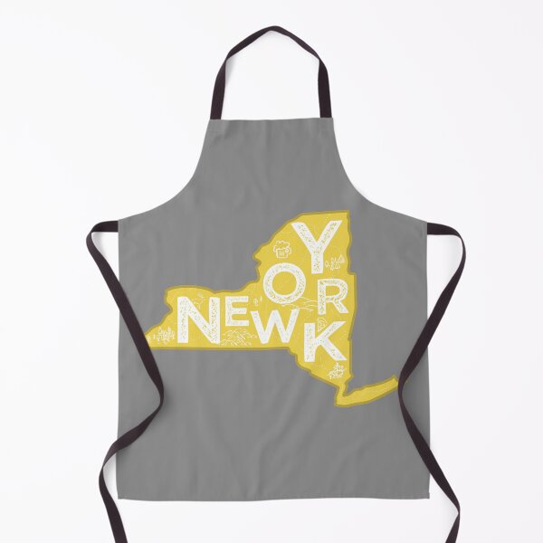 Item preview, New York Map Typography Gold designed and sold by HelloGentry.
