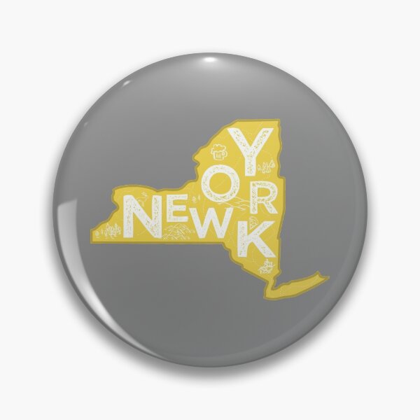 Artikelvorschau, New York Map Typography Gold entworfen und verkauft von HelloGentry.