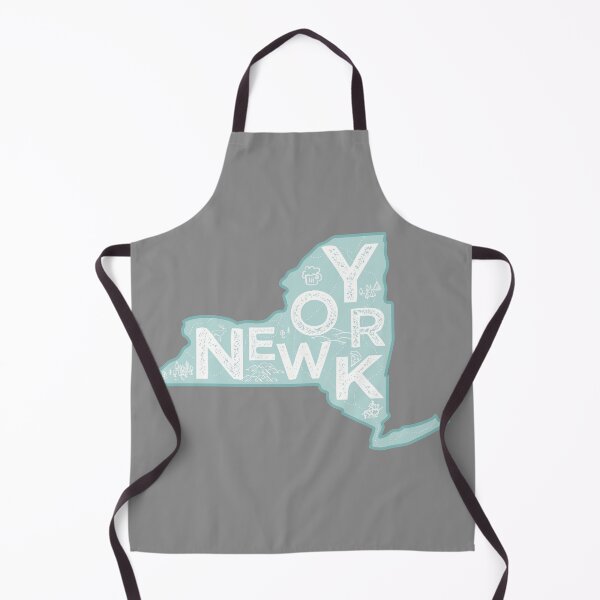 Item preview, New York Map Typography Blue designed and sold by HelloGentry.
