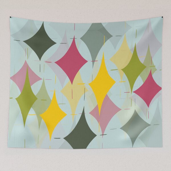 Item preview, Midcentury Wallpaper designed and sold by ZenHenna.