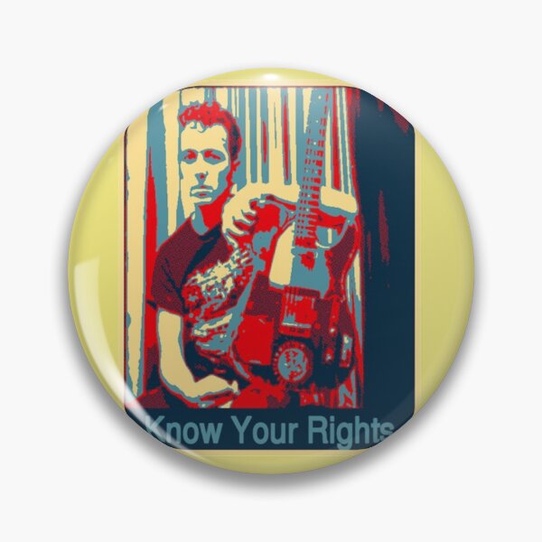 Item preview, Joe Strummer Know Your Rights  designed and sold by Vintageflys.