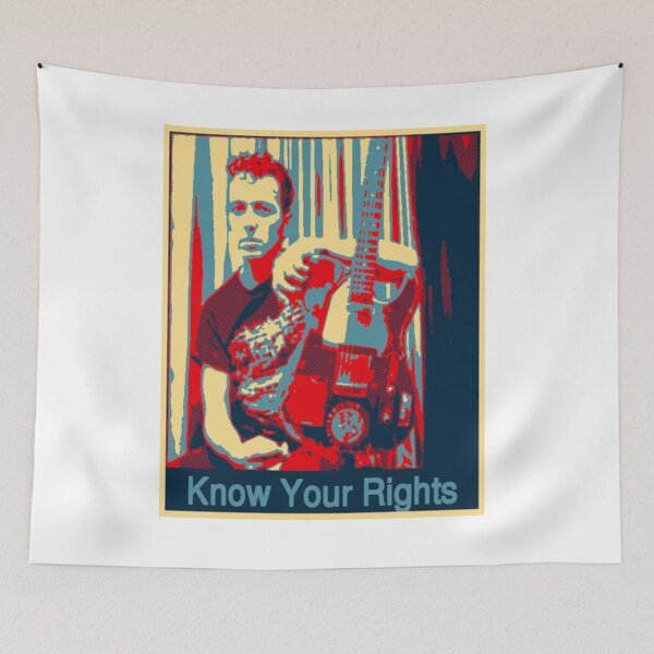 Item preview, Joe Strummer Know Your Rights  designed and sold by Vintageflys.