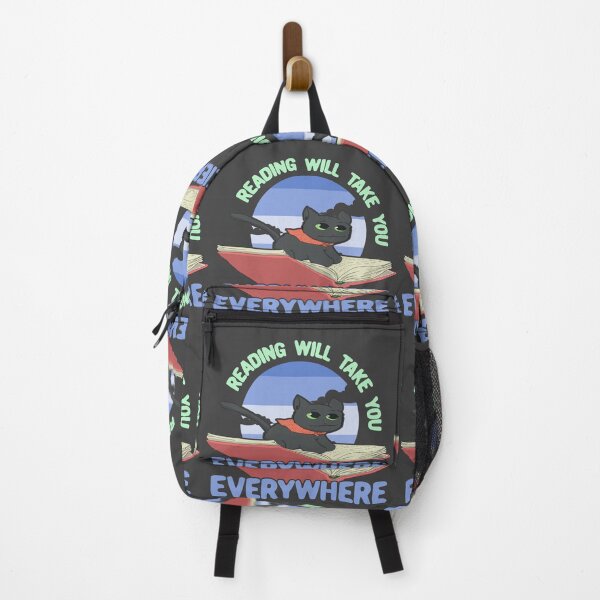 Item preview, Reading Will Take You Everywhere - Black Cat designed and sold by Chubuter.