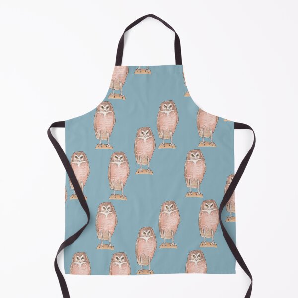 Item preview, Burrowing Owl bird art pattern designed and sold by TheWaterBirds.