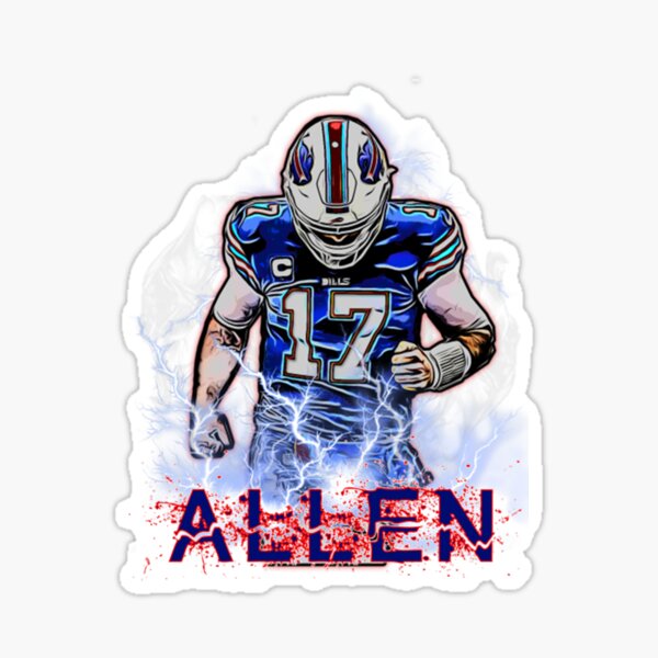 Item preview, Josh Allen Buffalo Bills Josh Allen  designed and sold by Vintageflys.