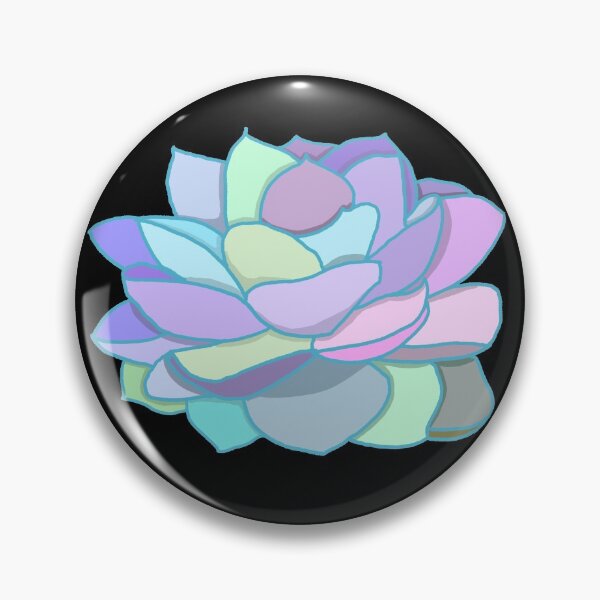 Item preview, Colorful pastel succulent designed and sold by LilyWily.