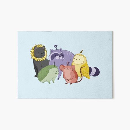Teletubbies Animals Group Art Board Print
