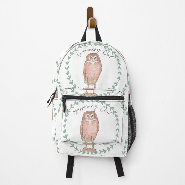 Item preview, Burrowing Owl bird species logo designed and sold by TheWaterBirds.