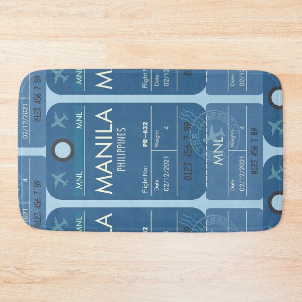 Item preview, RETRO PLANE TICKET MANILA PHILIPPINES designed and sold by aydapadi.