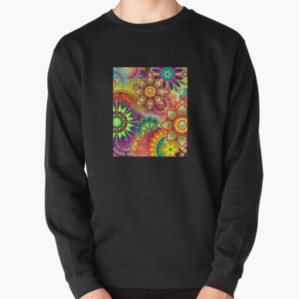 Psychedelic Madness Pullover Sweatshirt
