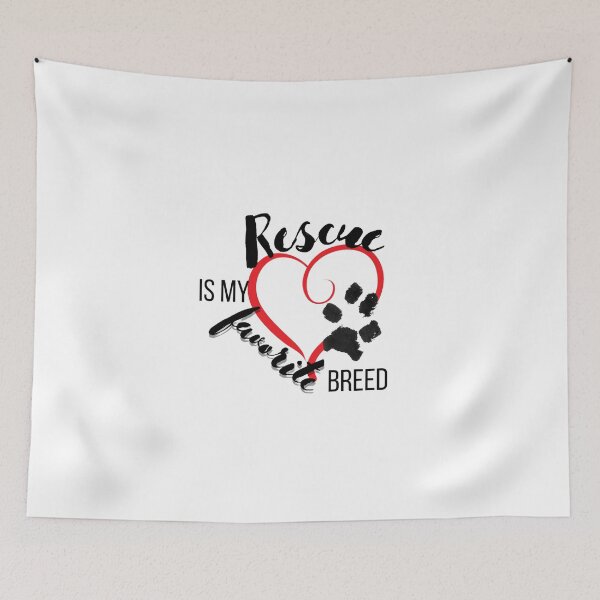 Item preview, Rescue is My Favorite Breed designed and sold by standtallnme907.