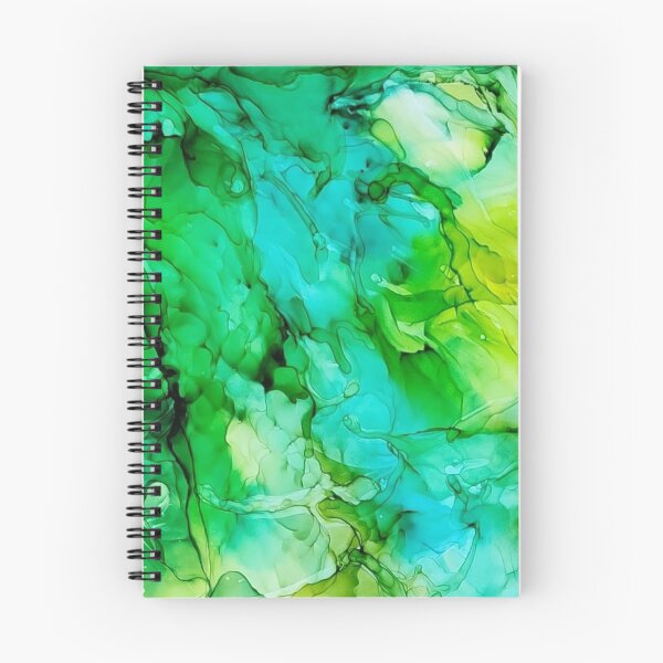 Item preview, Alcohol Ink Abstract River Run 1 designed and sold by Jean-Marie-Art.