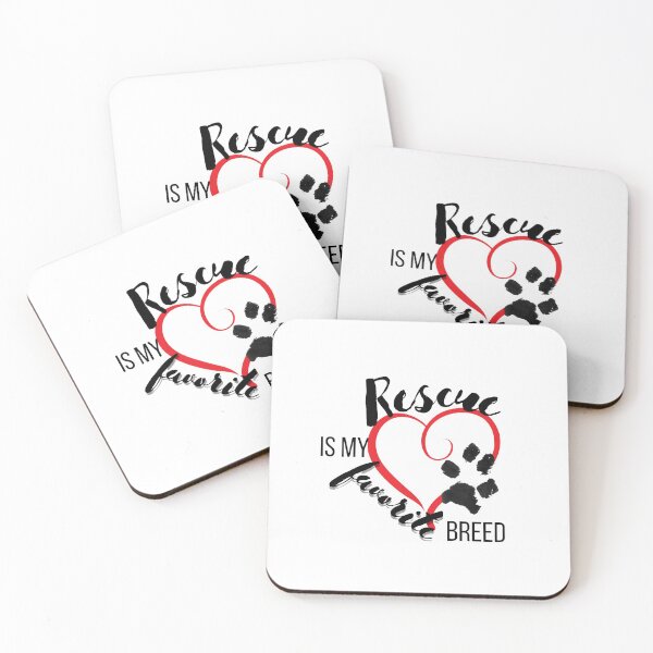 Item preview, Rescue is My Favorite Breed designed and sold by standtallnme907.