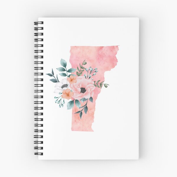 Item preview, Watercolor Floral Vermont designed and sold by randrgiftshop.